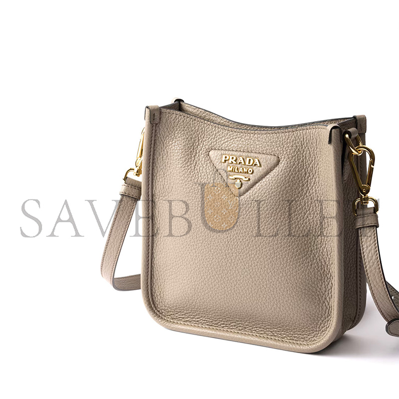 PRADA LEATHER MINI SHOULDER BAG 1BH191 (20*19*6cm) PRADA LEATHER MINI SHOULDER BAG 1BH191 (20*19*6cm)